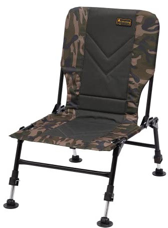Prologic Avenger Camo Chair 140Kg - Angelstuhl, Stuhl für Karpfenangler, Karpfenstuhl, Klappstuhl