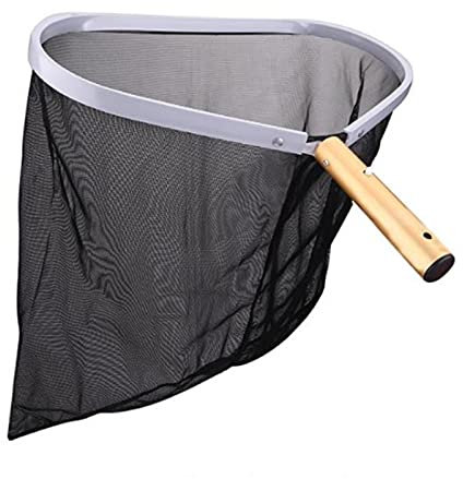 sunyu Recogehojas para Piscinas, 450 * 420 * 20MM Pool Net Leaf Skimmer Deep-Bag - Negro