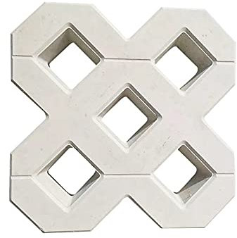 Pflasterform 40 * 40 cm. DIY. Square Gartenpfad Beton Kunststoff Backsteinformpflaster Propylen Pflasterung Gehweg Gartengebäude Zubehör