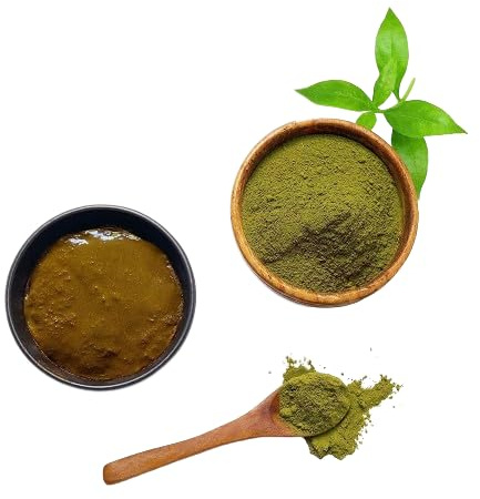 Kajal Henna-Pulver für die Haarfarbe, Mehandi-Pulver, natürliches Mehndi für die Pflege grauer Haare, helles, pflanzliches frisches Hena für braunes, schwarzes Haarwachstum (250 Gram)