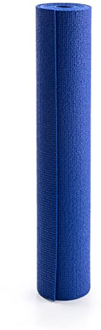 KURMA Extra Yogamatte Sticky Mat, Spectrumblau (4 mm), Größe: L 200 cm x B 60 cm x H 4,5 mm