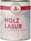 Bamberger Farbwerke Holzlasur Matt für Innen & Außen, wetterfest, Holzschutz (Teak, 750ml)