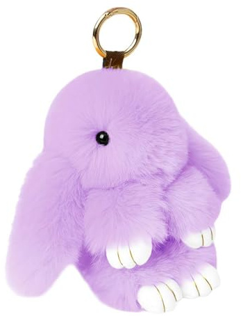 Jolie breloque lapin en peluche pour femme et fille, sac à main ou sac à dos, porte-clés pour sac d’école, mini lapin pour Noël