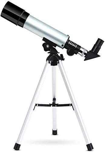 Telescope Teleskop-Teleskop, Kinder-Teleskop für Erwachsene, Astronomie-Anfänger, 360 mm Refraktor-Teleskop mit Stativ und Sucherfernrohr, H20 mm, H6 mm Aufrichtokular Telescope