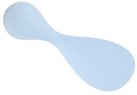 Scooper de Riz sans Bâton, Cuillère de Cuisinière de Riz Réutilisable Debout pour la Cuisine, Adaptée au Fromage de Sushi à Riz, Nettoyage Facile, Réutilisable pour une (BLUE)