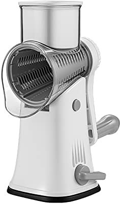Potato Onion Garlic Chopper with Container - Portable String Vegetable Chopper, Cheese Chopper Mini, Food Processor Small, Veggie Slicer Cutter Grater, Vegetable Chopper Dicer Cutt