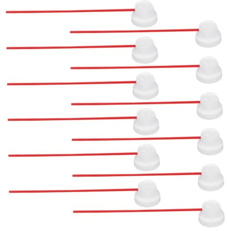 DOITOOL 20 Sets Spray can Extension Wands for Aerosol can Valve Aerosol Nozzle with Tube Spray can Extension Nozzles for Cleaning Home Office Vehicle No Tools Required