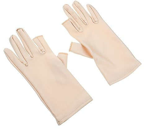 ARTSEWPLY Guantes De Protección Solar Para Manicura Uv Guantes De Resistentes Rayos Uv