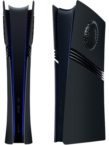 Joso Placa frontal para PS5 Pro versión digital, antiarañazos, carcasa de repuesto a prueba de polvo, cubierta de piel apta para consola PS5, placas para accesorios PS5 Pro, fácil instalación