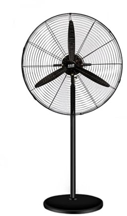 Ventilador Industrial de Alta Velocidad Ventilador eléctrico Industrial, Suelo, Alta Potencia eólica, Potente Taller, fábrica Comercial, Ventilador eléctrico, Extractor de Barbacoa(Grande)