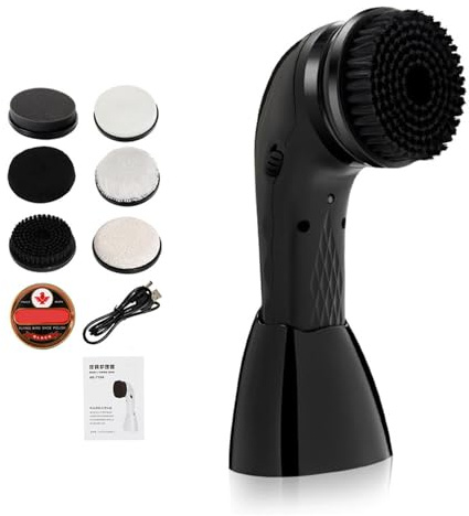 Electric Shoe Polisher - Handheld Shoe Brush Polishers, USB Electric Shoes | Cleaner, Leather Shose Shine Tool | Multifunctional Automatic Shoes Polisher Kit for Boots Sneakers Leather Care