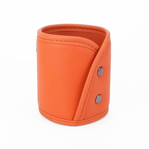Portavasos Coche Portavasos Multifuncional para Puerta, Soporte para Bebidas, Cubo De Almacenamiento, Portavasos Trasero, Bolsa De Almacenamiento, Accesorios De Interior De Coche(Naranja)
