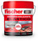 fischer - Pintura Impermeabilizante con Fibras | Resistente al Agua y Exteriores | Protección Elástica y Antideslizante | Ideal para Terrazas y Techos | 15L (Cubo 20kg) | Rojo