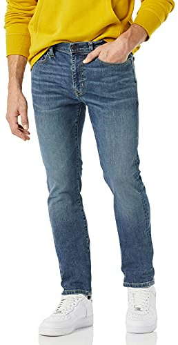 Amazon Essentials Hombre Vaquero Ajustado Muy elástico