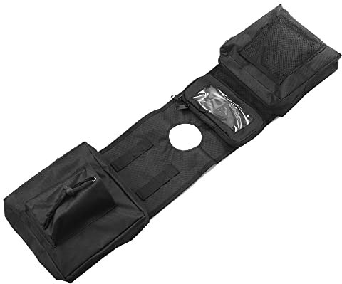 QUARKZMAN ATV Tank Sattel Aufbewahrungstasche Telefon Tasche mit Reißverschluss Schwarz
