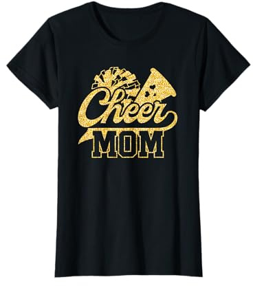 Cheer Mom Cheerleading Cheerleader Mama T-Shirt