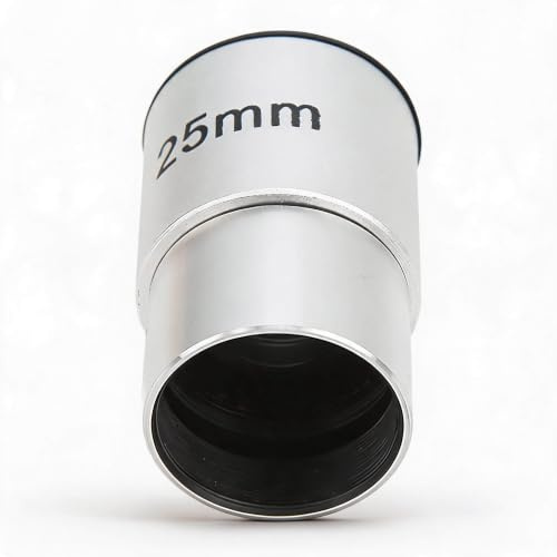 25 Mm 1,25 Zoll Plossl Teleskop Okular, M28,6 X 0,6 Mm, 25 Mm Brennweite, Okular Zur Beobachtung von Planeten Am Mondhimmel