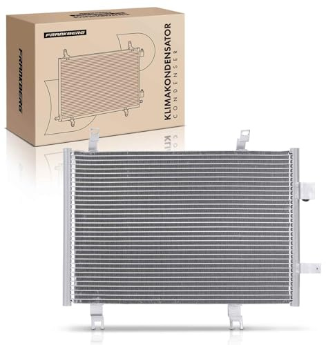 Frankberg Klimakondensator Aluminium Kompatibel mit 2 DJ DL 1.5L Diesel 2014-2018 Klimakühler CX-3 DK 1.5L 1.8L Diesel 2015-Heute Replace# D11R61480