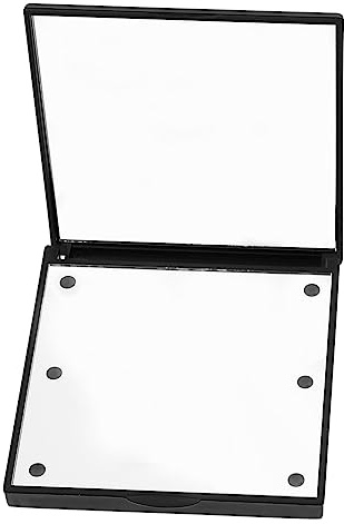 Healeved Miroir De Maquillage LED De Voyage - Format De Poche Utilisation Jour/Nuit Affichage Couleur Parfait pour Les Cosmétiques Le Bureau Le Clarté Et Détails