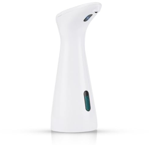 Hand Soap Dispenser, 200ml Sensor Soap Dispenser Pump IPX6 Waterproof Soap Touchless Dispenser for Bathroom Kitchen