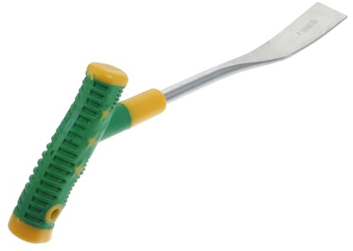 SUPVOX Truelle de Jardin Robuste Lame INOX 3 Cm et Manche Bi-matière pour Creuser Légumes et Désherber, Outil Manuel de Jardinage Polyvalent pour Potager et Jardin Extérieur