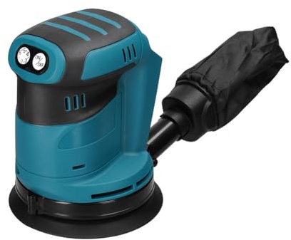 NONDK Motor Sin Escobillas, Lijadora Orbital InaláMbrica, Amoladora de Madera, Pulidora de Coche EléCtrico, Pulidora de Metales, MáQuina Lijadora
