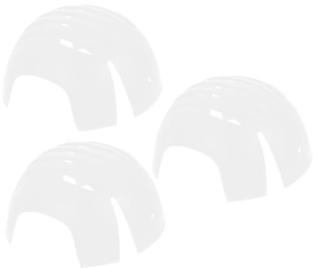 FUNOMOCYA 3pcs Lightweight Bump Cap Insert for Baseball Hats Safety Helmet Liner with PE Lining for Head Protection Portable Hard Hat Accessory for Construction Outdoor Work and Recreational