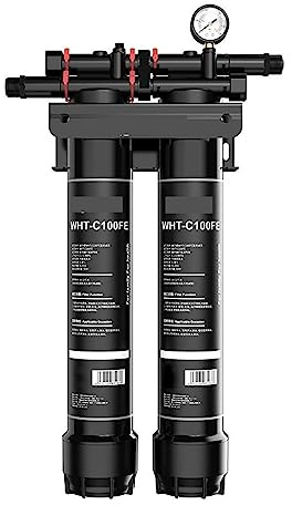 Système de Purification de l'eau 2 étapes 100T sortie d'eau adoucir l'eau for le Restaurant de café Commercial domestique