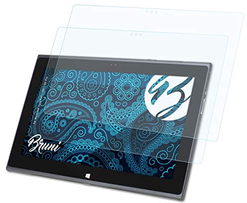 Bruni Protecteur d'écran compatible avec Wortmann Terra Pad 1160 1160 Pro Film Protecteur, cristal clair Écran protecteur (2X)