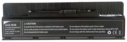 A32-N56 Laptop Akku für ASUS N46, N56, N56V, N56VB, N56VJ, N56VM, N56VZ, N56D, N56DP, N56DY, N56JR, N76, N76V, R401B, R501VB, R701VB, G56, G56JRK, G56Jr