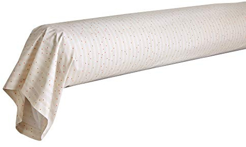 Blanc des Vosges Kissenbezug für Nackenrolle, 90 x 190 cm, Perkal, 100% Baumwolle, 80 Fäden/cm²