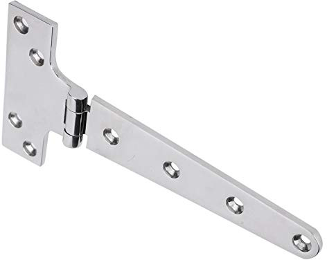 Voluxe Stainless Steel 2 Hole 19.5cm x 19.5cm Door Mount Hinge
