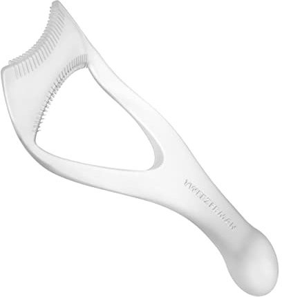 TWEEZERMAN Stencil per ciglia (ausilio per il trucco per un'applicazione pulita del mascara), trasparente
