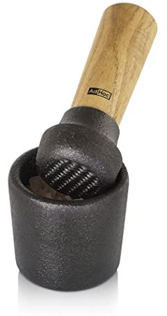 AdHoc MO14 Reibmörser Camo.6, Gusseisen|Akazienholz