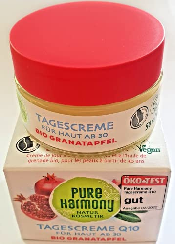 Pure Harmony crema giorno Q10, melograno biologico per la pelle a partire da 30-2 x 50 ml