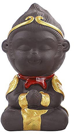 Griwiuiowe Keramik Affen Figur Statue Aquarium Statue Dekor Buddhistische Mini Statue Statue Dekoriert A