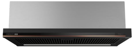 TEKA Campana Extractora Extraíble 60 cm, 5+1 Velocidades, Motor EcoPower, Acabado Negro Mate, Mandos Electrónicos, Compatible con recirculación, CNL 6415 PLUS G1