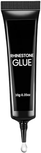 Rhinestone Glue Gel for Nails,Long Lasting UV Gemstone Glue for Nails, Professional & Beginner-Friendly Nail Rhinestone Glues