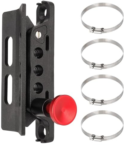 Supporto da parete per estintore, supporto regolabile per estintore, per campeggio, auto, barca