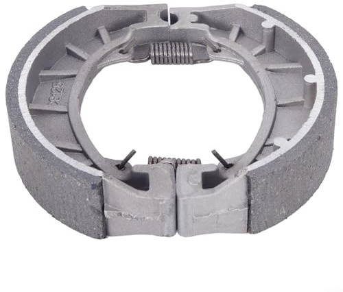 Honseadek CG125 Compatible 110mm Drum Brake Shoes Set for Electric Bicycles and Motorcycles, Metal Brake Pads with High Temperature Resistance for Utility Use(1PACk sku)