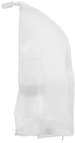 Poliéster Neceser Portátil Blanco Compartimentos de Viaje | Ligero E, Diseño Multicompartmento, para Viajes de Negocios y Ocio, Uso Diario Organizado