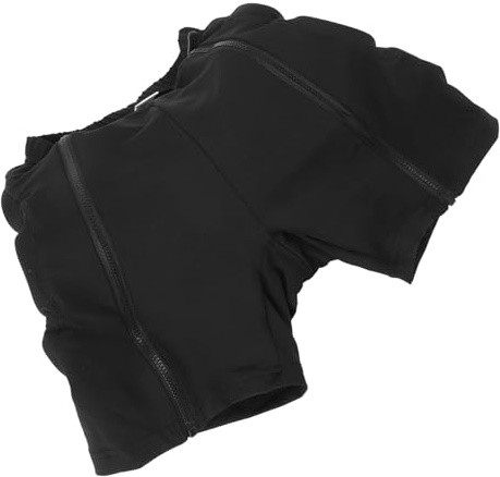 MENDUNER Almohadillas Protectoras de Cadera 3D para Niños |Pantalones Cortos Acolchados Transpirables para Esquiar, Andar en Monopatín, Seguridad Al Aire (XL)