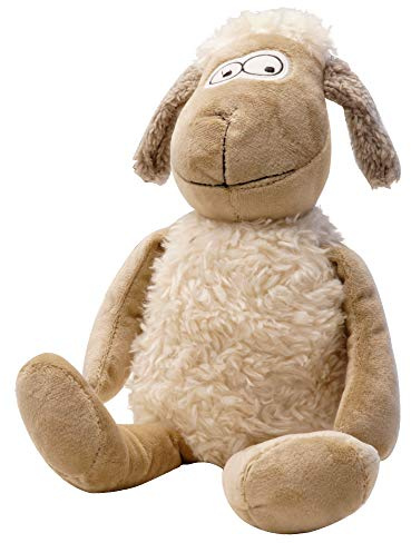 khevga Türstopper Schaf weiß – 25cm Türhalter Stoff schwer – Fensterstopper & Deko-Figur