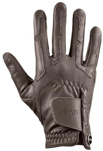 uvex ventraxion - flexibel ridhandske för dam och herr - hållbar - optimal ventilation - brown - 8-9