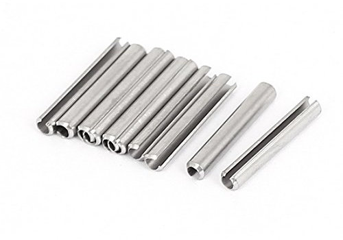 Aexit M2,5x Schrank-Zubehör 18mm 304Edelstahl Split Spring Rolle Scharniere Spannstifte 100