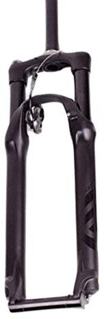 HIOD Forcella da Bicicletta Bicicletta Forchette MTB Shock Pompa Sospensione Smorzamento della Regolazione del Rimbalzo Spalla/Telecomando Tubo Dritto Mountain Bike Forchetta,Black-B,26-inch
