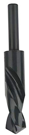 Vikye 4-teiliges Bohrer-Set, 24,5/26/27/28 mm, Spiralbohrer, Hochgeschwindigkeitsstahl, Bohrwerkzeug, langlebig und lange Lebensdauer (28 mm)