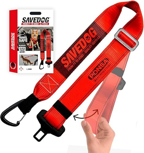 PONSA SAVEDOG. Sicherheitsgurt für Hunde. Der sicherste Gurt auf dem Markt. Traglast 1.000KG. Erfüllt die Anforderungen ISO 27955:2010. Ref.027172050102