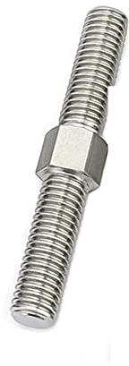 M10 filetage gauche et droit tige filetée à Double extrémité tige filetée Positive et négative goujons vis acier inoxydable 304 (Color : M10x100mm-1pcs)