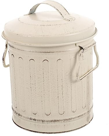 WHAMVOX Tavolo In Metallo Nero Braciere Secchio Di Cenere Per Con Coperchio Secchio Di Cenere In Metallo Secchio Per Per Cenere Fo Tan Tramoggia Secchio Grigio Secchio Per